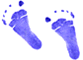 footprints, why baby footprints?